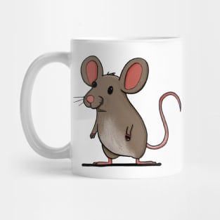 Cute Mouse Drawing Mug